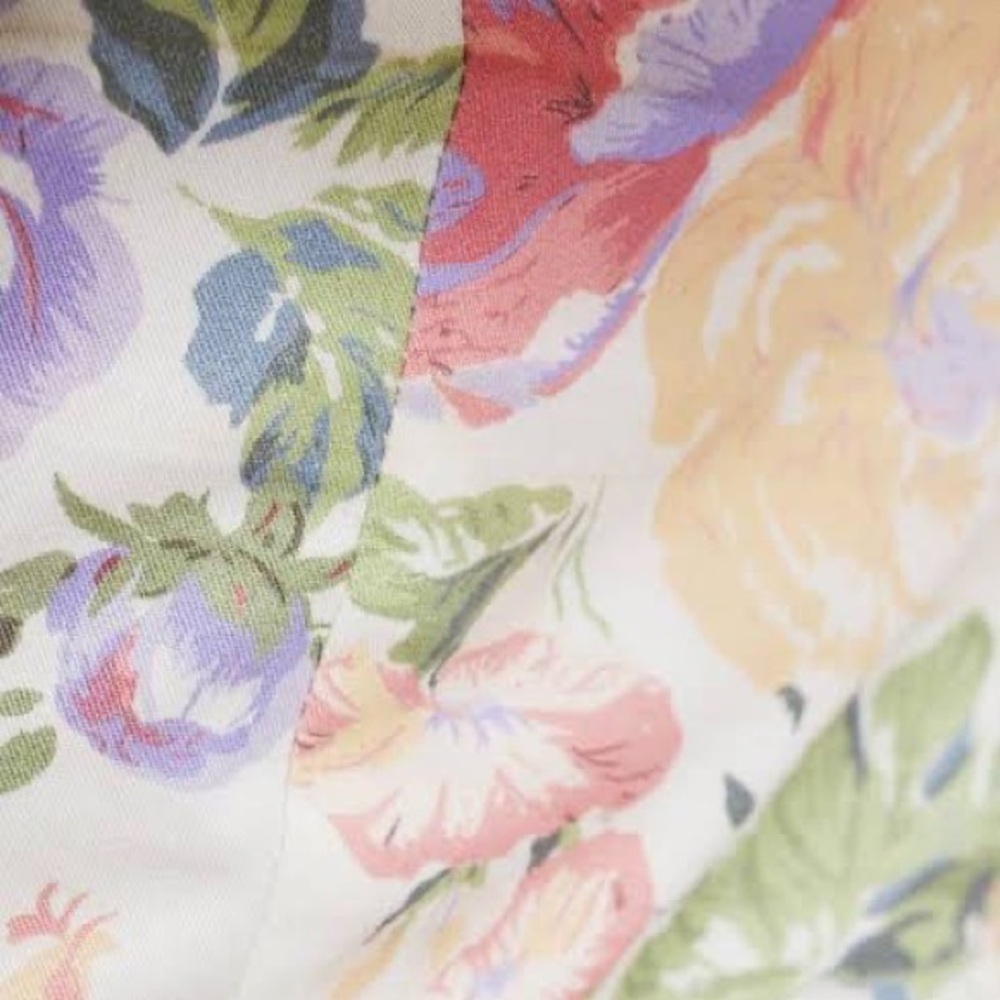 BERSHKA Peasant Floral Crop Top - Picture 6 of 11